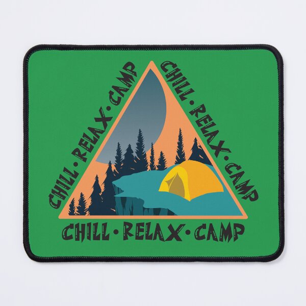 Item preview, Cliffside Scene Outdoor Camping Chill Relax Camp designed and sold by CharJens.