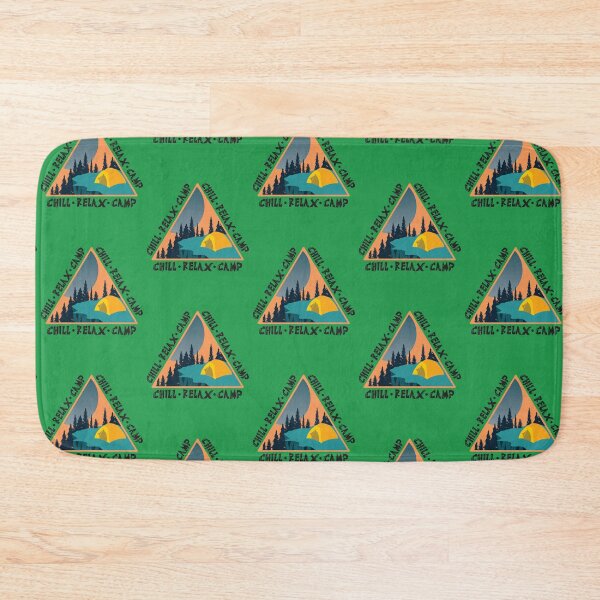 Item preview, Cliffside Scene Outdoor Camping Chill Relax Camp designed and sold by CharJens.