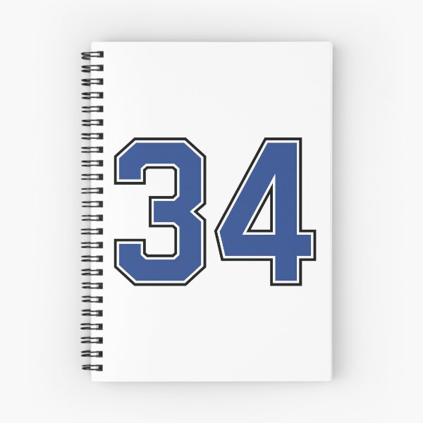 Item preview, Number 34 lucky sports jersey thirty four designed and sold by HeavyStyle.