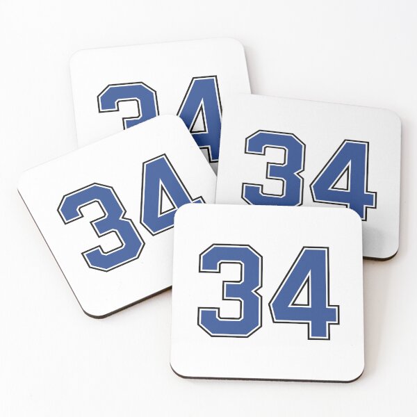 Item preview, Number 34 lucky sports jersey thirty four designed and sold by HeavyStyle.