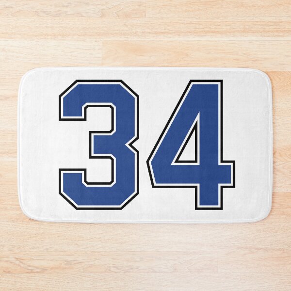 Item preview, Number 34 lucky sports jersey thirty four designed and sold by HeavyStyle.
