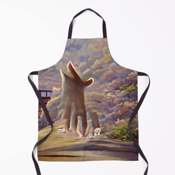 Item preview, Funny Cute Dog Waving Paws Goodbye Colorful Sketch designed and sold by funnyhalloween.