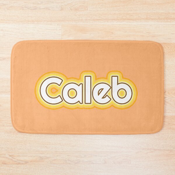 Item preview, Caleb Golden Glow Name designed and sold by inknames.