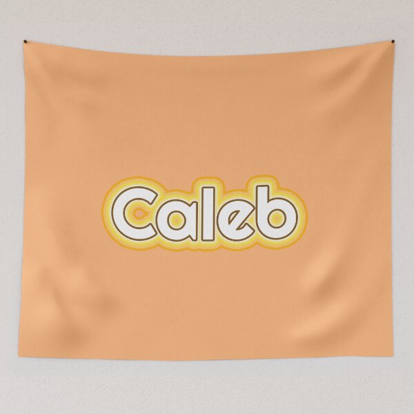 Item preview, Caleb Golden Glow Name designed and sold by inknames.