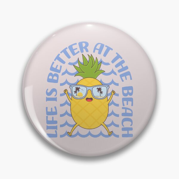 Item preview, Life is Better At The Beach - Cute Happy Pineapple designed and sold by ttttee.