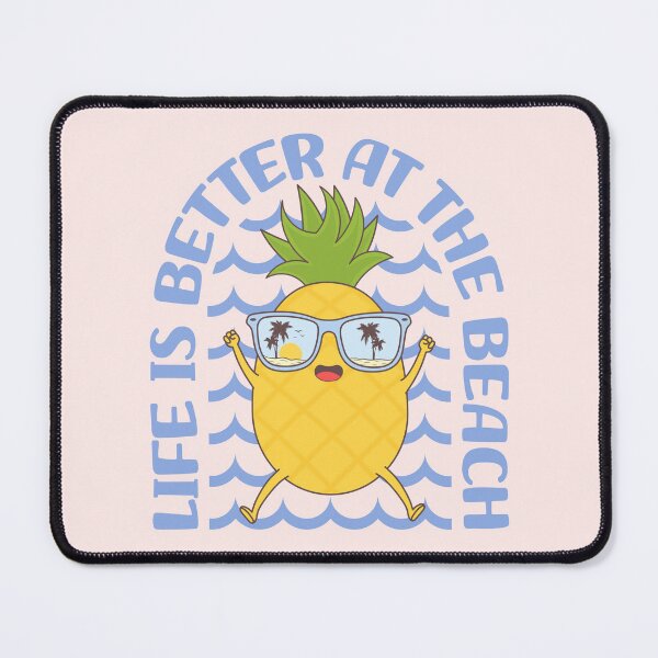 Item preview, Life is Better At The Beach - Cute Happy Pineapple designed and sold by ttttee.