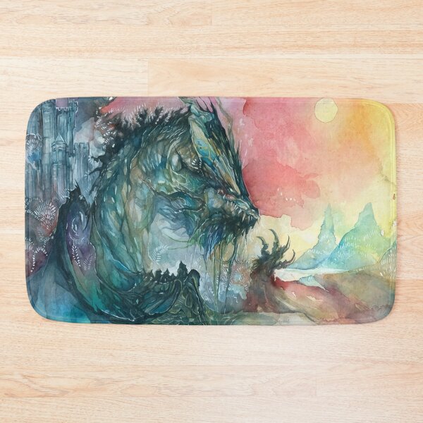 Item preview, Watercolour dragon designed and sold by RuthieMill.