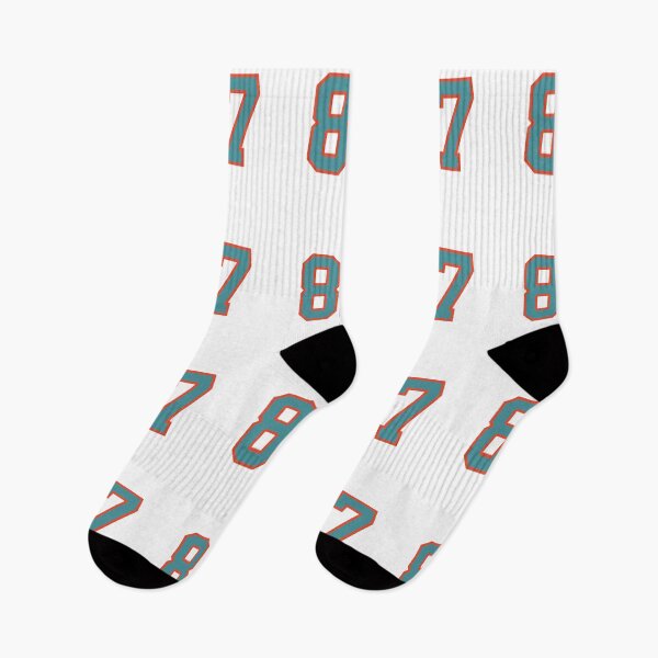 Item preview, 87 number, aqua orange lucky sports eighty seven designed and sold by ArtIsParty.