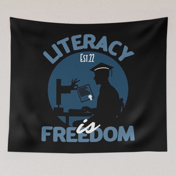Item preview, LITERACY IS FREEDOM designed and sold by GAADesignz.