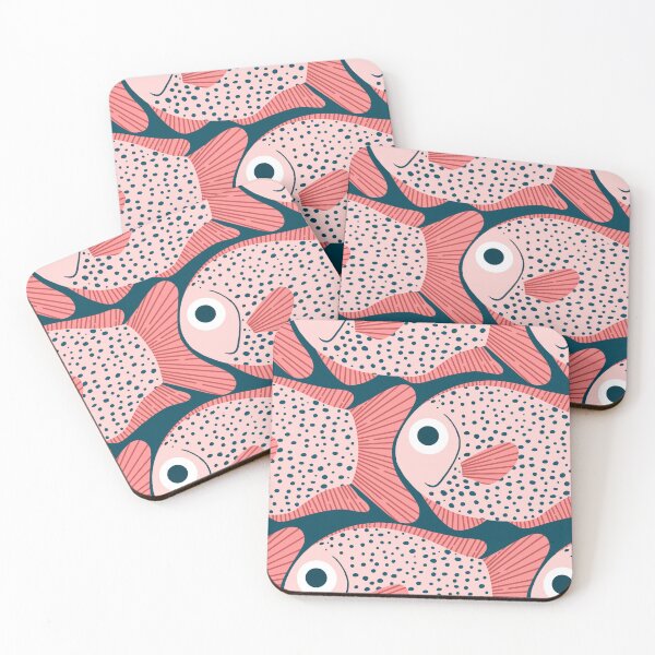 Item preview, Fish pattern designed and sold by lauragraves.
