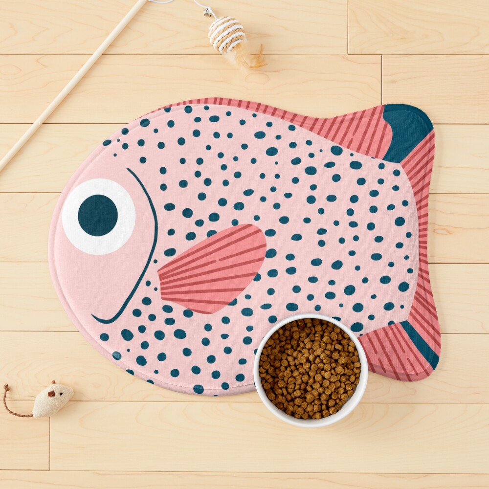 Fish pattern Pet Mat