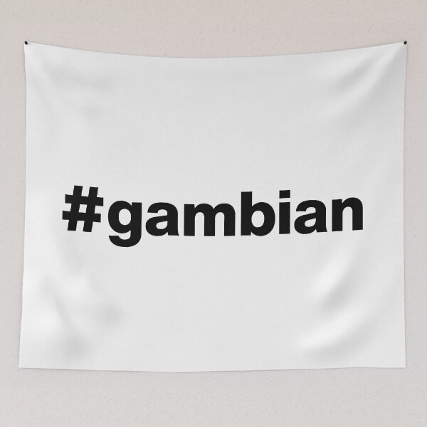 Item preview, Hashtag gambian designed and sold by ArtIsParty.