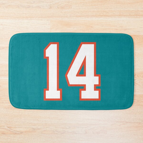 Item preview, Sports Number 14, white orange color lucky sport fourteen designed and sold by ArtIsParty.