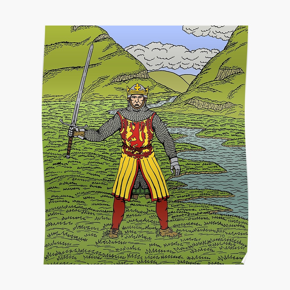 “Robert the Bruce” Poster by RHFay | Redbubble