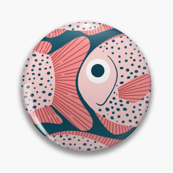 Item preview, Fish pattern designed and sold by lauragraves.