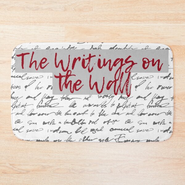 Item preview, WRITINGS ON THE WALL designed and sold by licorish1.