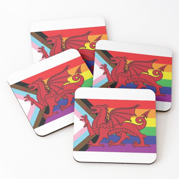 Item preview, Wales [Rainbow flags] designed and sold by lazarusheart.