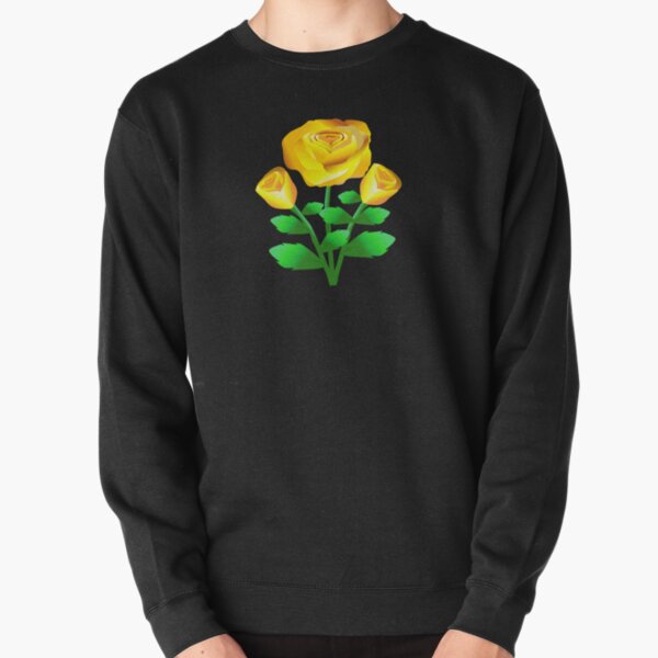 yellow rose sweatshirt