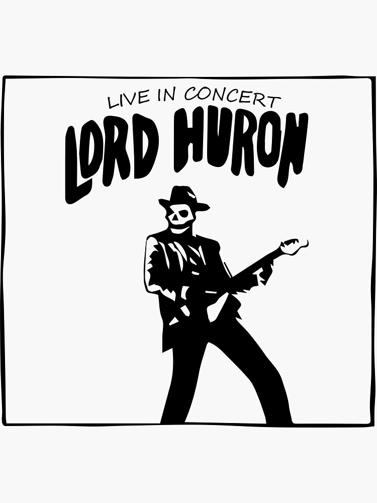 "lord huron" Sticker for Sale by Flamingomom Redbubble