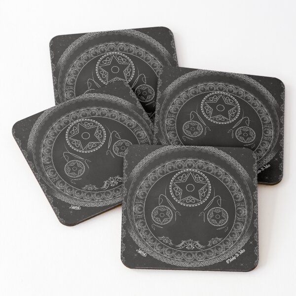 Item preview, Spell Of The Stars--Pure Black designed and sold by Make-It-Mico.