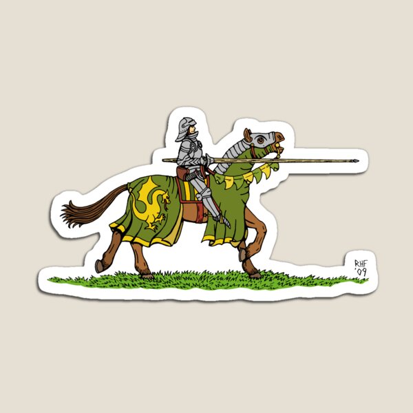 Charging Knight Magnet