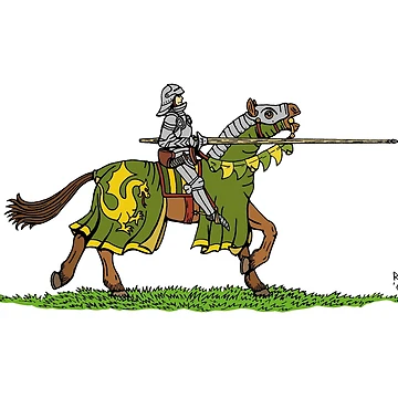 Artwork thumbnail, Charging Knight by Azure Lion Productions