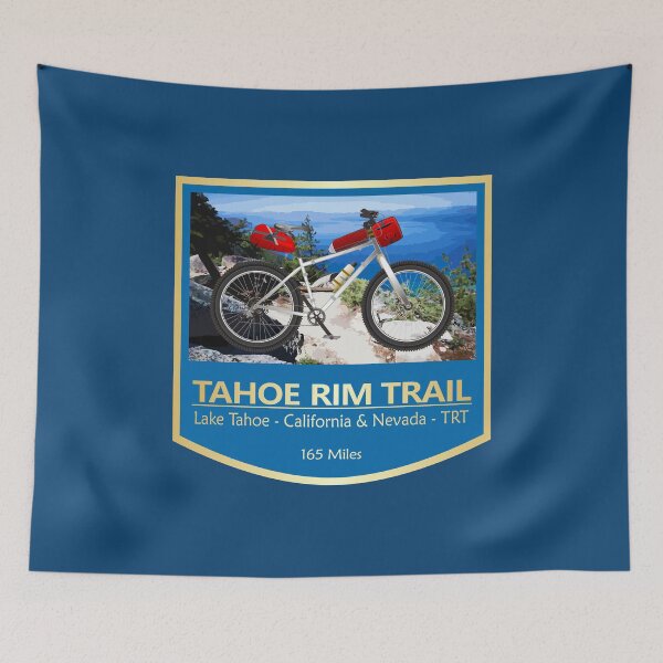 Item preview, Tahoe Rim Trail (bike2)  designed and sold by curranmorgan.