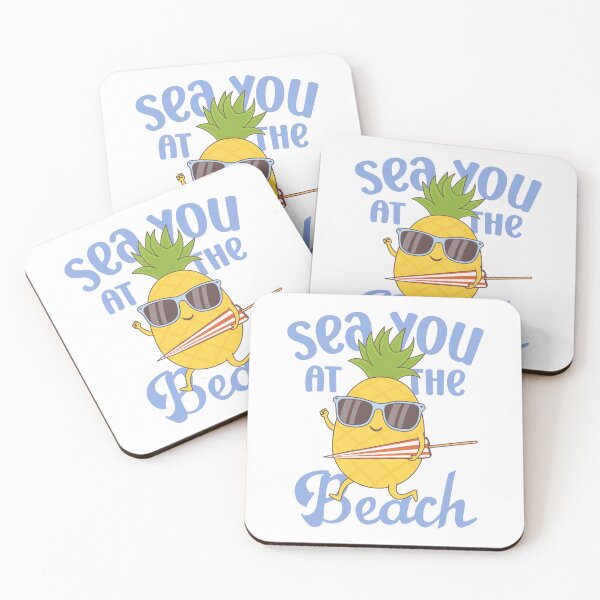 Item preview, Sea You At The Beach - Funny Pineapple designed and sold by ttttee.