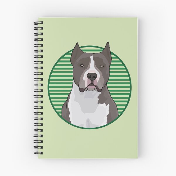 Item preview, Pitbull dog w/ Green stripped circle designed and sold by AdoptNFTPets.