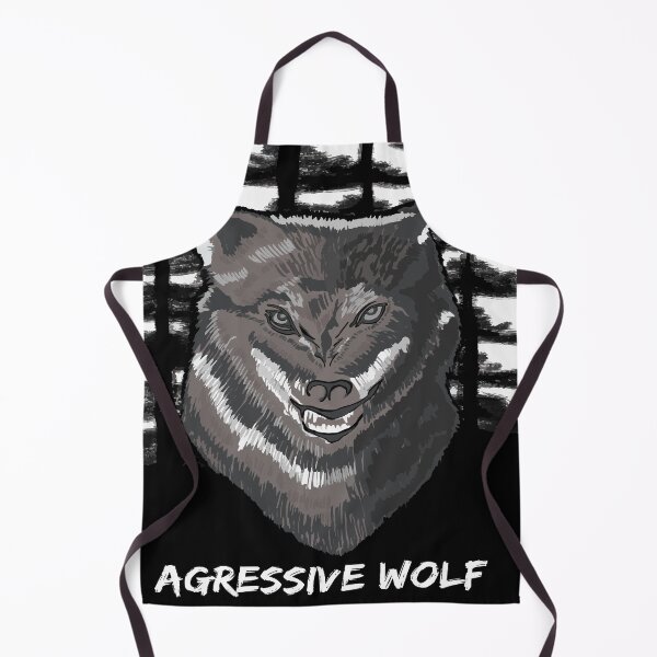 Item preview, aggressive wolf designed and sold by Dansttudio ..
