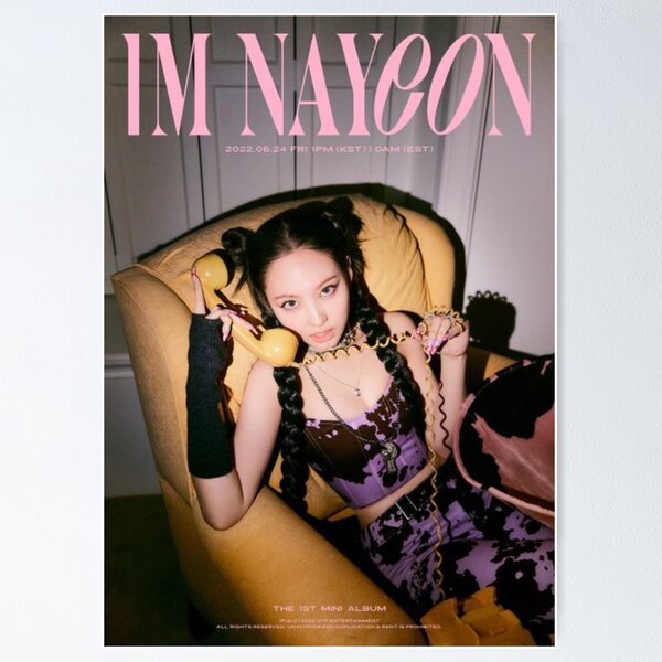 TWICE NAYEON 1ST MINI ALBUM IM NAYEON – Kpop USA