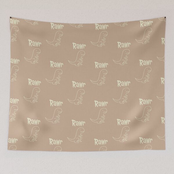 Item preview, Different Types Of Dinosaurs - Yellow Ochre designed and sold by E-YO.