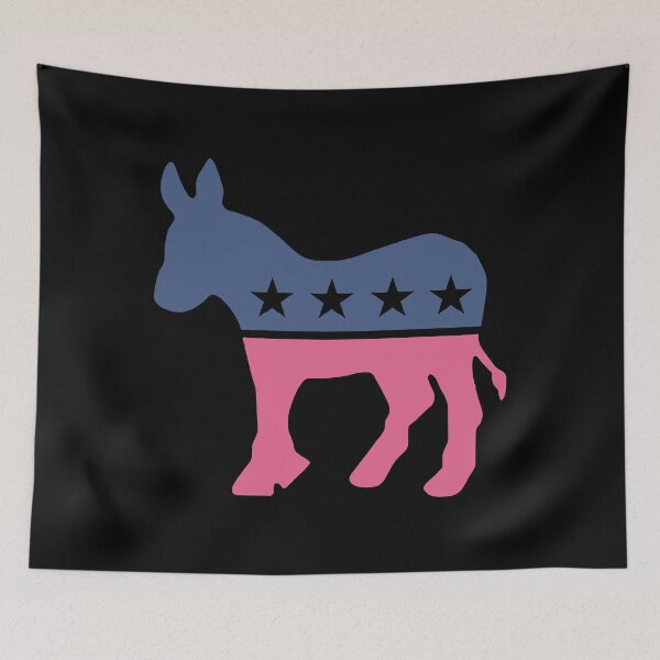 Item preview, Democrat Donkey Sticker designed and sold by OlgaHarvey.
