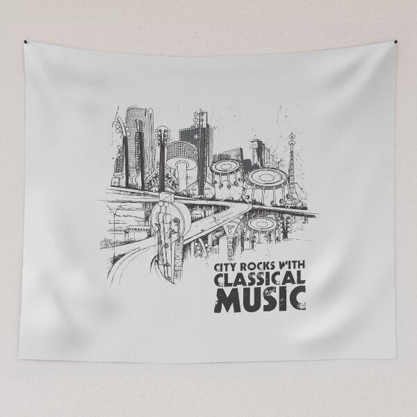 Item preview, City Rocks with classic music designed and sold by tagmecool.