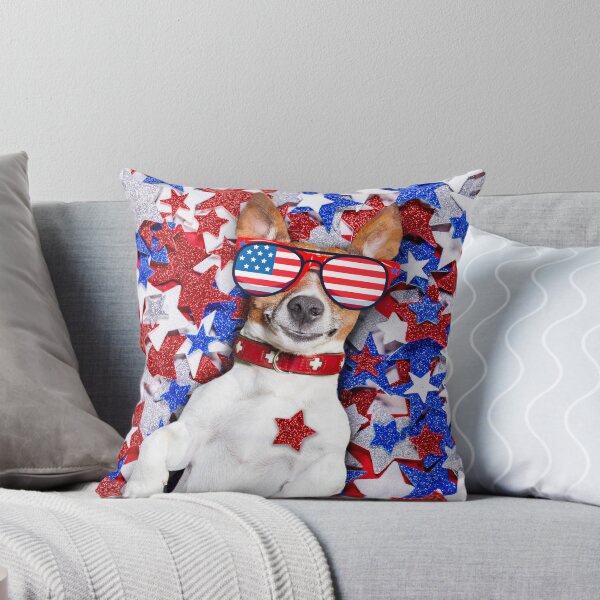 Item preview, 4th of July Cute Dog Patriotic Independence Day designed and sold by HBVinyls.