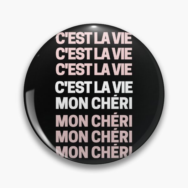 Item preview, C'est la vie mon cheri! designed and sold by SimpleCosyLifee.