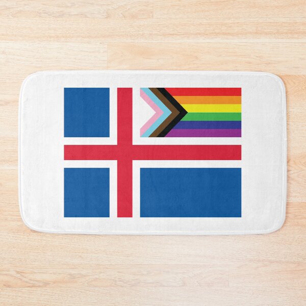 Item preview, Iceland [Rainbow flags] designed and sold by lazarusheart.