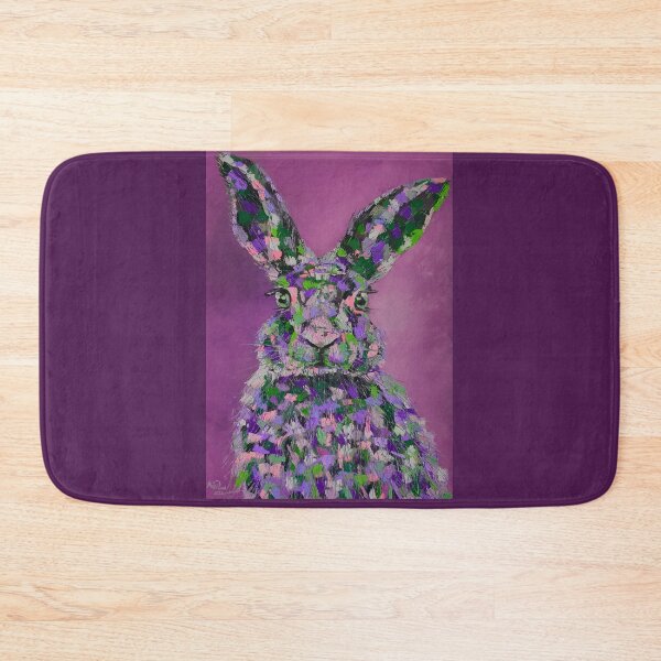 Item preview, Bunny, Pop Art, edited oil painting by Marina Daniluka designed and sold by MariDaniArt.