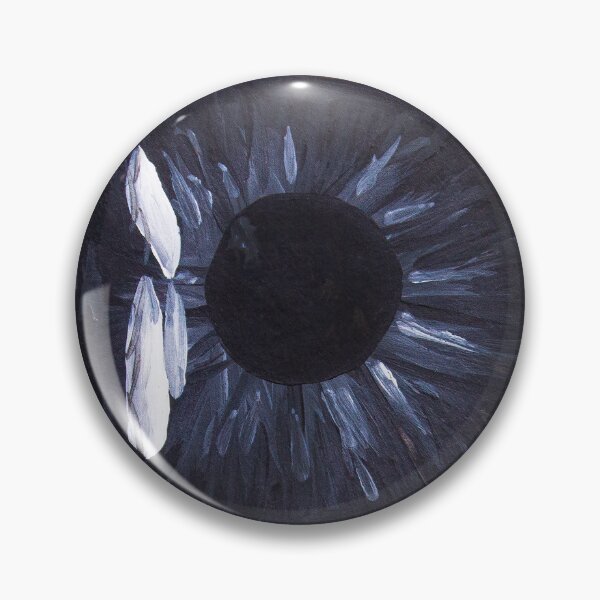 Item preview, Black, bold acrylic painted eye, minimalist and abstract designed and sold by Chantellearts.
