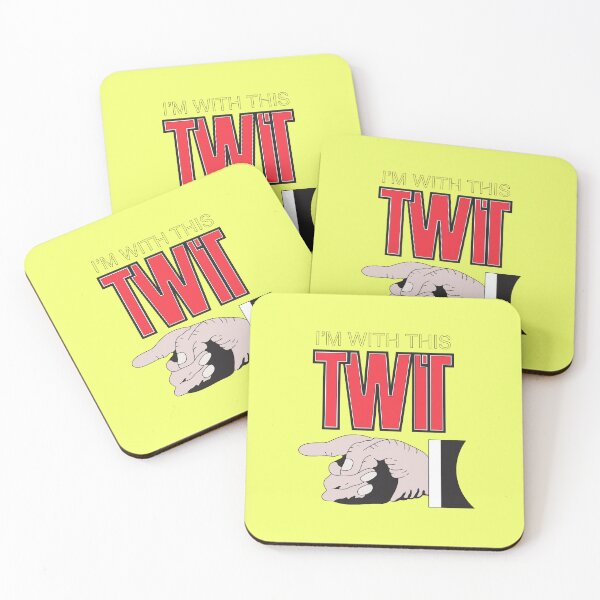 Item preview, I'm With This Twit designed and sold by Off the Box.