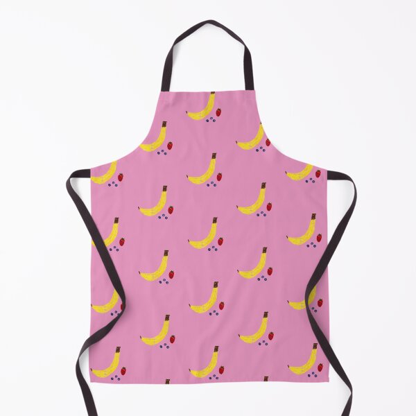 Item preview, Pink Oil Pastel Abstract Fruit Funny Minimalist Salad Banana Strawberry Blueberry  designed and sold by hopecope.