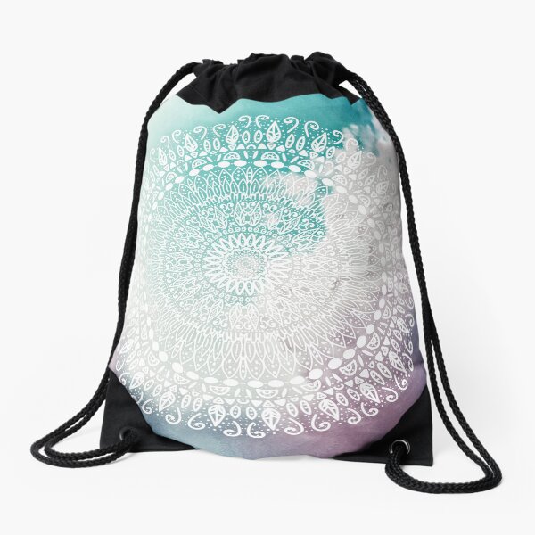 RAINBOW CHIC MANDALA Sac à cordon