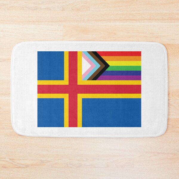 Item preview, Åland [Rainbow flags] designed and sold by lazarusheart.