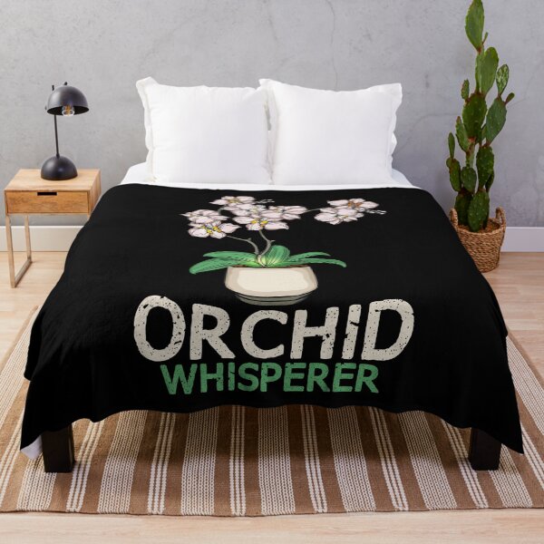 Item preview, Orchid Whisperer Plant Lover Women Florist Orchid Flower designed and sold by DSWShirts.