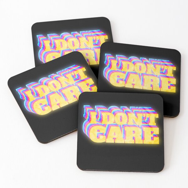 Item preview, I Don't Care (Look At The Shiny Shine Edition) designed and sold by IKDG.