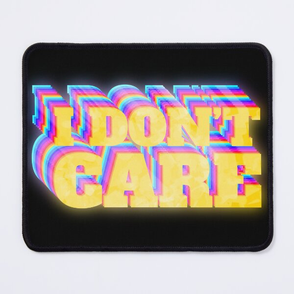 Item preview, I Don't Care (Look At The Shiny Shine Edition) designed and sold by IKDG.