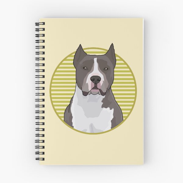 Item preview, Pitbull dog w/ Yellow stripped circle designed and sold by AdoptNFTPets.