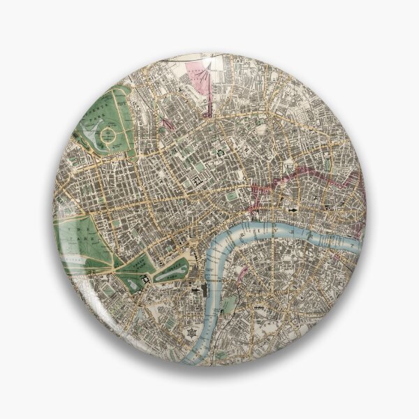 Item preview, Whitbread's new plan of London: drawn from authentic survey (1853) by J. Whitbread designed and sold by UnicornFlamingo.