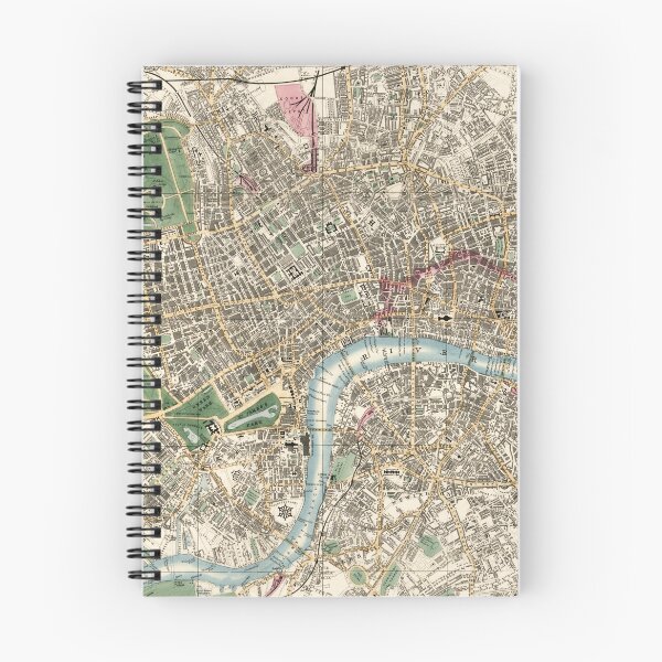 Artikelvorschau, Whitbreads neuer Plan von London: gezeichnet aus einer authentischen Umfrage (1853) von J. Whitbread entworfen und verkauft von UnicornFlamingo.