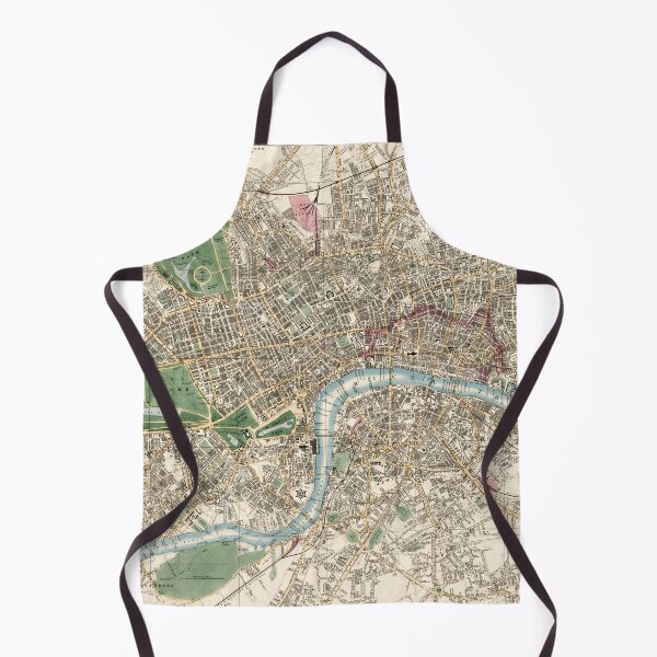 Item preview, Whitbread's new plan of London: drawn from authentic survey (1853) by J. Whitbread designed and sold by UnicornFlamingo.